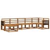 vidaXL Ensemble de canap&eacute;s d'ext&eacute;rieur 7 pcs Naturel