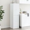 vidaXL Armoire d'apothicaire blanc 40x41x144,5 cm bois d'ing&eacute;nierie