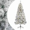 vidaXL Sapin de No&euml;l Artificiel &agrave; Branches Articul&eacute;es 210 cm 300 LED