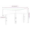 vidaXL T&ecirc;te de lit 150 cm bois massif de pin