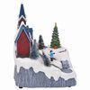 vidaXL D&eacute;coration de village de No&euml;l Multicolore 20,5 x 17 x 21 cm