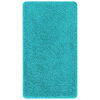 vidaXL Tapis de bain antidérapant Turquoise 70 x 120 cm PP
