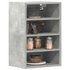 vidaXL Armoire suspendue "Riga" Gris b&eacute;ton 40 x 29,5 x 60 cm Bois d'ing&eacute;nierie