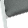 vidaXL Chaises de salle &agrave; manger 2 pcs Blanc 54 x 57 x 73 cm