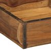 vidaXL Plateau Marron 29 x 31 x 10 cm Bois Recycl&eacute; Solide