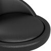 vidaXL Tabouret de bar Noir Similicuir