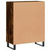 vidaXL Buffet ch&ecirc;ne fum&eacute; 69,5x34x90 cm bois d'ing&eacute;nierie