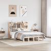 vidaXL Lit biblioth&egrave;que sans matelas 140x200 cm bois massif de pin