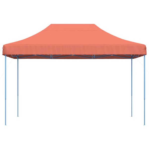 vidaXL Tente réception pliable escamotable terre cuite 410x279x315 cm