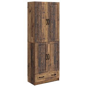 vidaXL Ensemble de Meubles 2 pc Bois ancien Bois d'ing&eacute;nierie