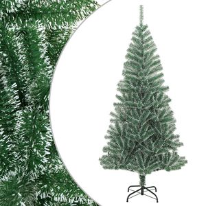 vidaXL Sapin de No&euml;l artificiel avec neige floqu&eacute;e vert 180 cm