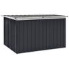 vidaXL Bo&icirc;te de rangement de jardin Anthracite 149x99x93 cm