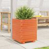 vidaXL Jardini&egrave;re cire marron 40x40x49,5 cm bois de pin massif