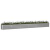vidaXL Jardini&egrave;re Gris clair 480 x 50 x 45 cm Acier galvanis&eacute;