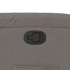 vidaXL Fauteuil inclinable Taupe Tissu
