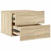 vidaXL Table de chevet ch&ecirc;ne sonoma 40x30x30 cm Bois d'ing&eacute;nierie