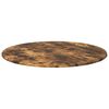 vidaXL Plateau de table Ch&ecirc;ne fum&eacute; 80 x 80 x 1,5 cm Bois d'ing&eacute;nierie