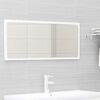 vidaXL Meubles de salle de bain blanc bois d'ing&eacute;nierie