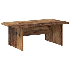 vidaXL Table basse Bois ancien 93 x 53 x 33 cm Bois d'ing&eacute;nierie