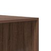 vidaXL Garde-robe Ch&ecirc;ne marron 100x50x200 cm Bois d'ing&eacute;nierie