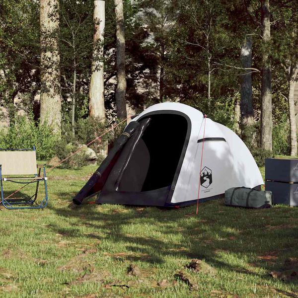 vidaXL Tente de camping tunnel 2 personnes tissu occultant imperméable