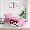 vidaXL Canap&eacute;-lit escamotable Rose 194 x 50 x 82 cm Contreplaqu&eacute;