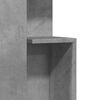 vidaXL Table d'appoint gris b&eacute;ton 35x35x60 cm bois d'ing&eacute;nierie