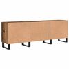 vidaXL Meuble TV Bois Ancien 150 x 30 x 50 cm Bois d'ing&eacute;nierie