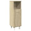 vidaXL Armoire de salle de bain ch&ecirc;ne sonoma 30,5x30x95 cm
