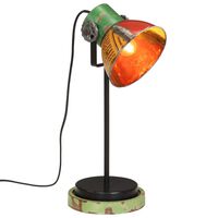 vidaXL Lampe de bureau 25 W multicolore 17x17x50 cm E27