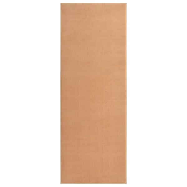 vidaXL Tapis BCF Beige 100x250 cm