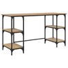 vidaXL Bureau Ch&ecirc;ne artisanal Bois d'ing&eacute;nierie 140 x 50 x 75 cm