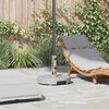 vidaXL Pied de parasol Gris Ø 45 x 37,5 cm Granite