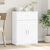 vidaXL Buffet blanc 60x30x84 cm bois d'ing&eacute;nierie