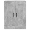 vidaXL Armoires murales 2 pcs gris b&eacute;ton bois d'ing&eacute;nierie