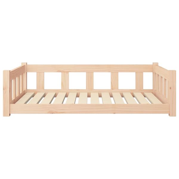 vidaXL Lit pour chien 105,5x75,5x28 cm bois de pin solide