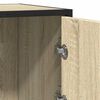 vidaXL Buffet ch&ecirc;ne sonoma 68x35x76 cm bois d'ing&eacute;nierie