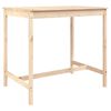 vidaXL Ensemble de bar de jardin 5 pcs bois de pin massif
