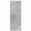 vidaXL Armoire suspendue avec stockage Gris b&eacute;ton 20 x 29,5 x 80 cm