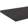 vidaXL &Eacute;tag&egrave;re Murale avec &eacute;tag&egrave;re 2 pcs Noir 30 x 17,5 x 2,5 cm