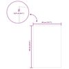 vidaXL Panneaux d&eacute;coratifs 50 pcs Ch&ecirc;ne noir 40 x 60 x 0,27 cm