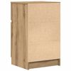 vidaXL Table de chevet ch&ecirc;ne artisanal 39x35x65 cm bois d'ing&eacute;nierie