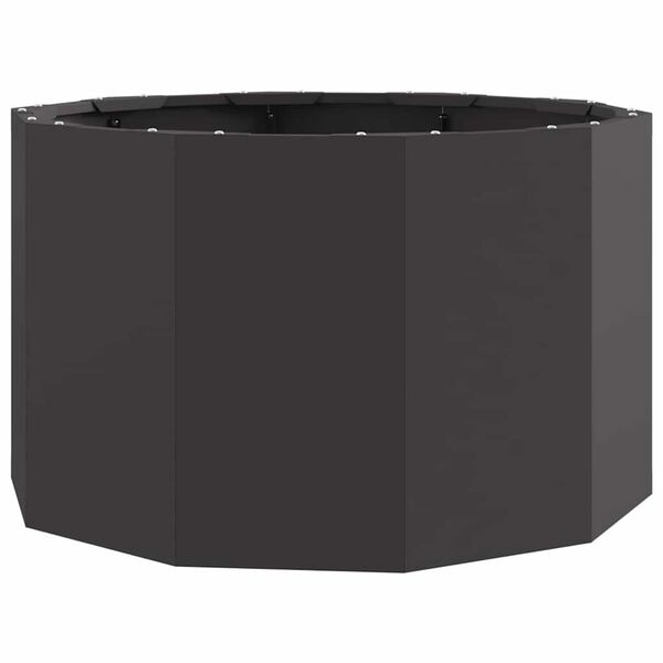 vidaXL Jardini&egrave;re Noir 60 x 60 x 35 cm Acier