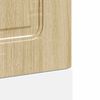 vidaXL Panneau de lave-vaisselle Kalmar ch&ecirc;ne sonoma 45x1,5x67 cm