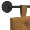 vidaXL T&ecirc;te de lit suspendue Marron 170 x 55 x 7 cm Velours