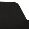 vidaXL Tabouret de bar Noir Tissu