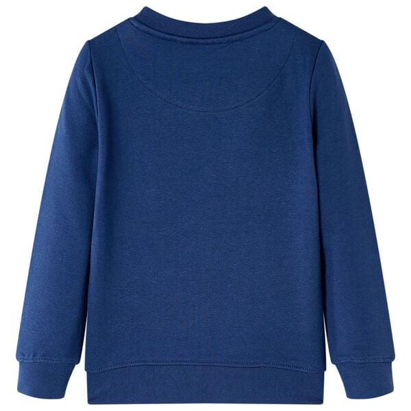 Sweatshirt pour enfants bleu marine 128