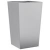vidaXL Jardini&egrave;res 2 pcs 45x45x75 cm acier galvanis&eacute;