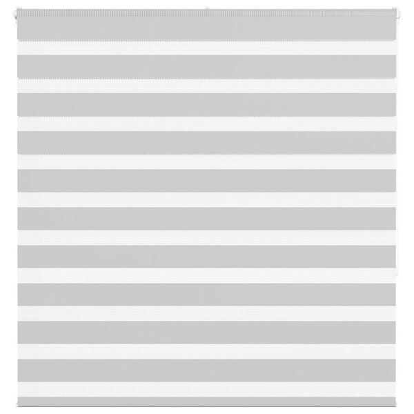 vidaXL Store z&egrave;bre gris clair largeur du tissu 140,9 cm polyester