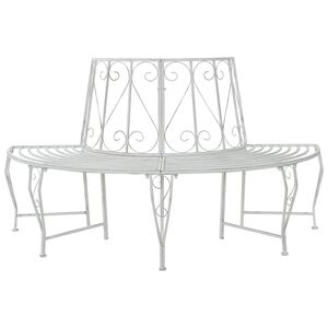 vidaXL Banc d'Arbre 4-Nombre de places 160 x 80 x 89 cm Acier